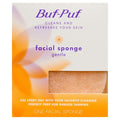 Buf-Puf Gentle Facial Sponge, Dermatologist Developed, Removes Deep Down Dirt & Makeup That Causes Breakouts and Blackheads, Reusable, Exfoliating, 1 Count