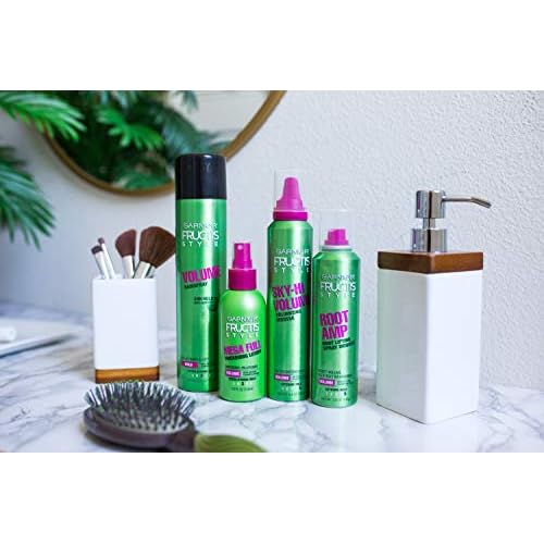 Garnier Fructis Style Volume Anti-Humidity Hairspray, 8.25 Oz, 2 Count, (Packaging May Vary)