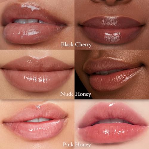 Sheer Tinted Lip Balm - Hydrating Glossy Lip Stain for All Skin Tones