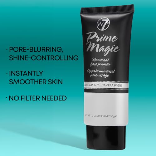W7 Prime Magic Face Primer | Clear Pore-Minimizing Base