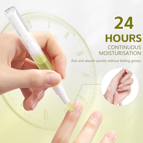 Grenben Radiant Nail Growth Oil Pens (4-Pack) - Strengthening Cuticle Care