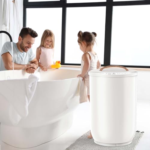 FLYHIT Large Towel Warmer Bucket - Heated Bath Towel Warmer