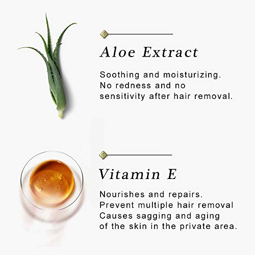 Hair Removal Cream for Intimate Parts Underarms Legs Body,Intimate Depilation Cream for Women and Men,Painless No Odor, Non-Irritating
