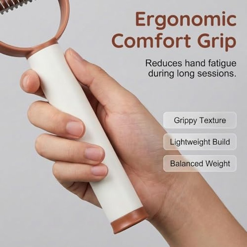 Double-Sided Dematting Comb for Cats & Dogs - Gentle Deshedding Tool