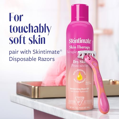 Skintimate Women's Shaving Cream, 3 Pack (7oz Each)