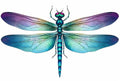Dragonfly Temporary Tattoos - 6 Sheets Waterproof, 3-5 Day Wear
