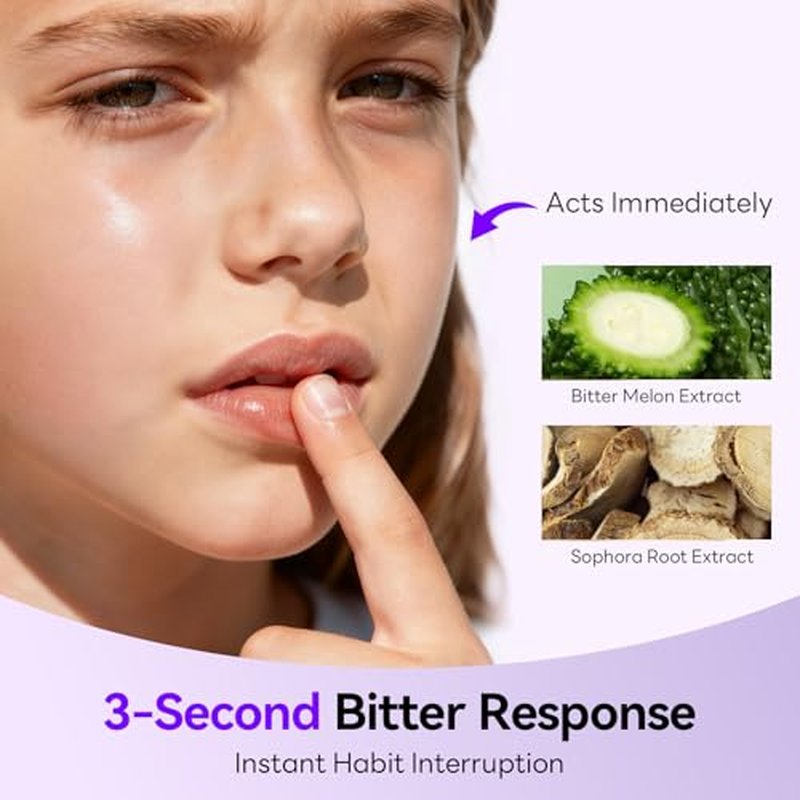 SAVILAND Nail Biting Treatment Pen for Kids & Adults - Quick Dry, Bitter Formula