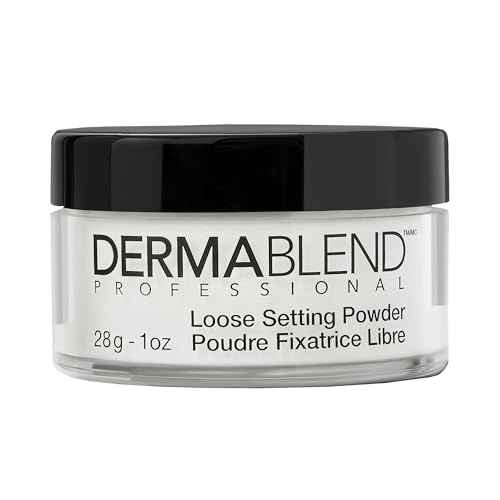 Dermablend Loose Setting Powder, Face Powder Makeup & Finishing Powder for Light, Medium & Tan Skin Tones