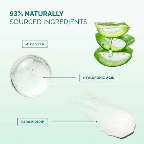 PLANTIFIQUE Facial Sheet Mask Hydration Heaven 5 pack ? Aloe Vera & Hyaluronic Acid Hydrating & Refreshing Face Masks ? Korean Skincare for Dry or Tired Skin