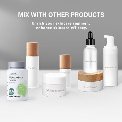 Alpha Arbutin Powder 99.9% Pure - 1oz Cosmetic Grade