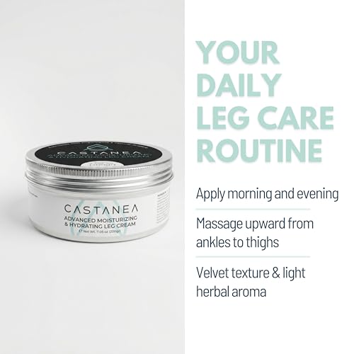 CASTANEA Advanced Hydrating Leg Cream with Horse Chestnut & Arnica - 7.05 oz