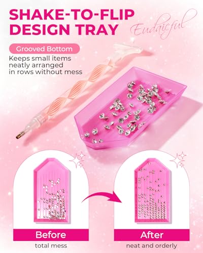 Rhinestone Picker Tool Kit - 2 Pens, 12 Tips & Storage
