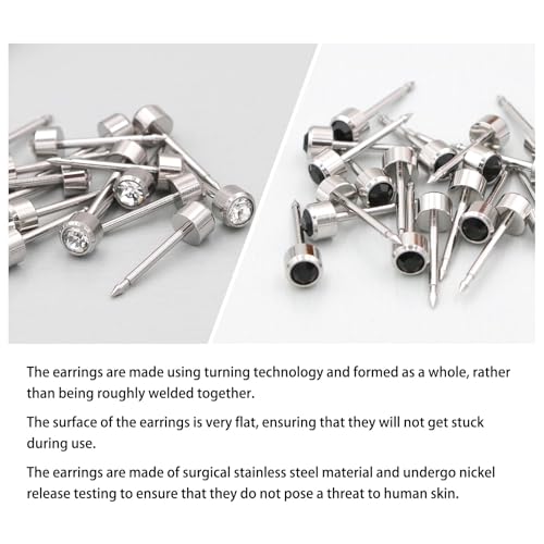 Ear Piercing Kit - 69 pcs Reusable Piercing Gun Set for Home Use