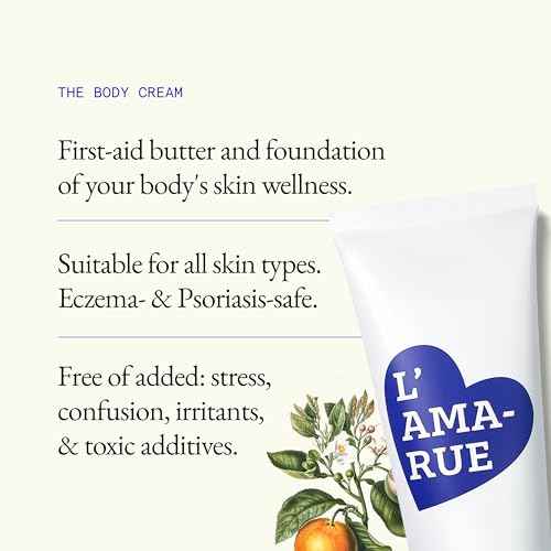 L'AMARUE Advanced Body Repair Cream - 6.2 fl oz: Non-Greasy Hydration, Firming & Anti-aging Moisturizer | Root Cause Skincare¢â for Full Body Skin Wellness, Targets Dryness & Crepey Skin
