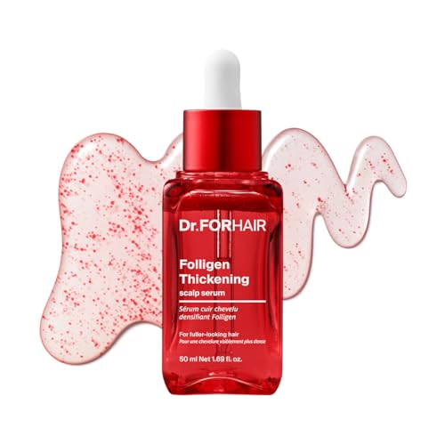 Dr.FORHAIR Folligen Thickening Scalp Serum 1.7 oz - Biotin & Peptide Hair Density Treatment