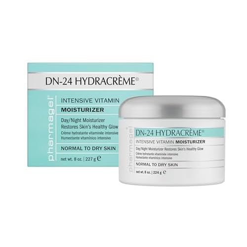 Pharmagel DN-24 Hydracr?me - Intensive Vitamin Moisturizer - DNight Face and Neck Cream For Normal, Dry, and Aging Skin - 8 oz