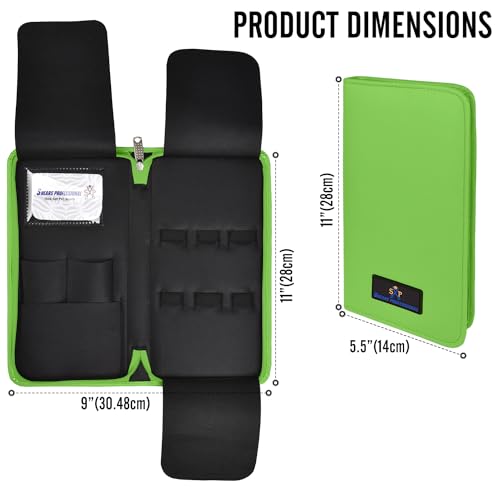Leather 5-Scissor Storage Case for Hairstylists