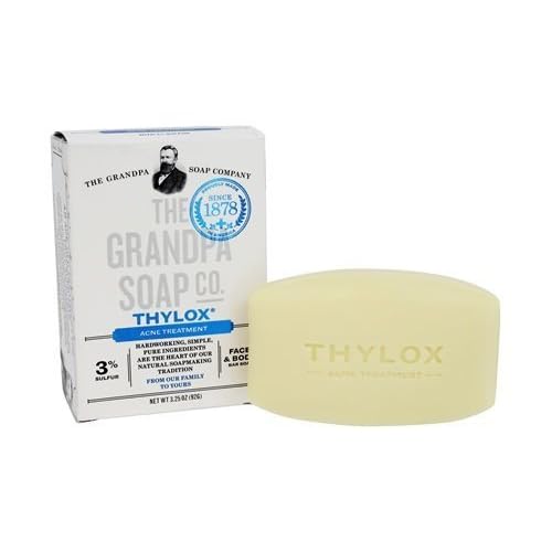 Grandpa's SOAP,THYLOX Acne TRTMNT, 3.25 OZ, 6 Pack