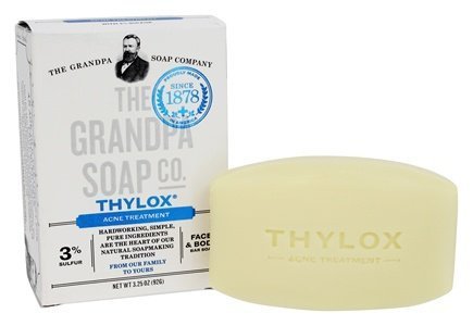 Grandpa's SOAP,THYLOX Acne TRTMNT, 3.25 OZ, 6 Pack