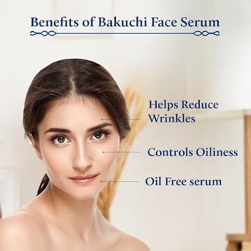 Blue Nectar Kumkumadi Face Wash with with Saffron for Women & Men (3.38 Fl Oz) along with Bakuchiol Anti Aging Serum for Fine Lines (1 Fl Oz)