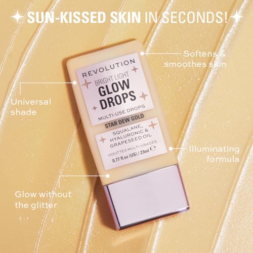 Revolution Beauty Bright Light Glow Drops Liquid Highlighter