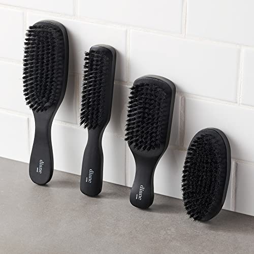 Diane 7-Row 100% Boar Bristle Brush for 360 Waves Fine to Medium Hair