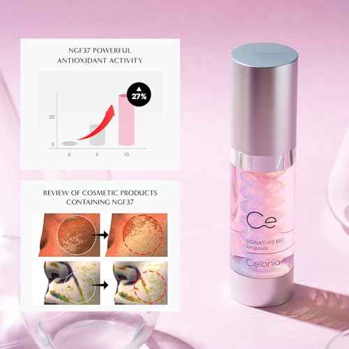 CELONIA Signature Bio Ampoule, Cell Growth Factors Face Serum, Bio Stem Cell Deep Repair Anti Aging Treatment, Reduce Fine Line & Wrinkles, Correcting Dark Spot & Redness, Minimizing Pores 35ml