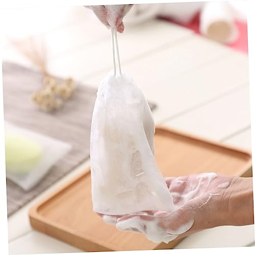 20pcs Nylon Soap Foaming Net Exfoliating Shower Pouch