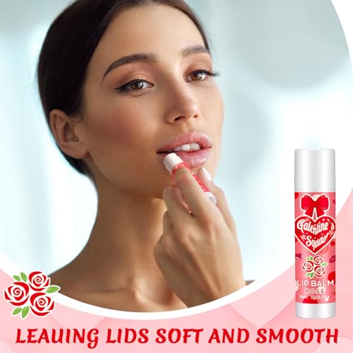 Demissle 36 Sets Galentine's Day Gifts Bulk 36 Lip Balm and 36 Hand Cream Gift Set Galentine's Day Party Favors Supplies Valentines Gift Ideas for Adults Friends Women Teacher Staff Coworker
