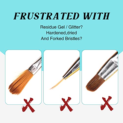 Nail Brush Cleaner and Conditioner | 120ml Gel & Acrylic Brush Cleaner