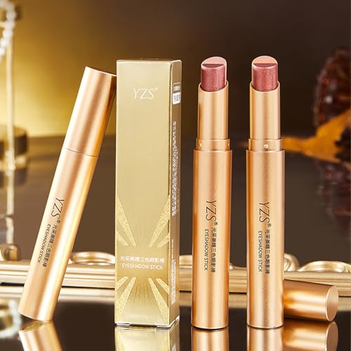 4-Pack Gradient Eyeshadow Stick Set - Waterproof Matte & Shimmer