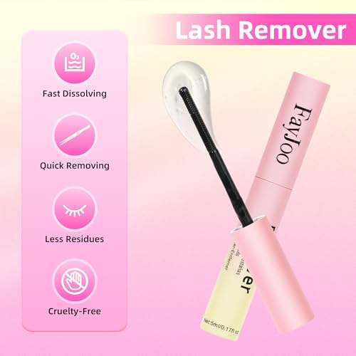 FayJoo Eyelash Adhesive Remover - Hypoallergenic 5ml for Sensitive Eyes