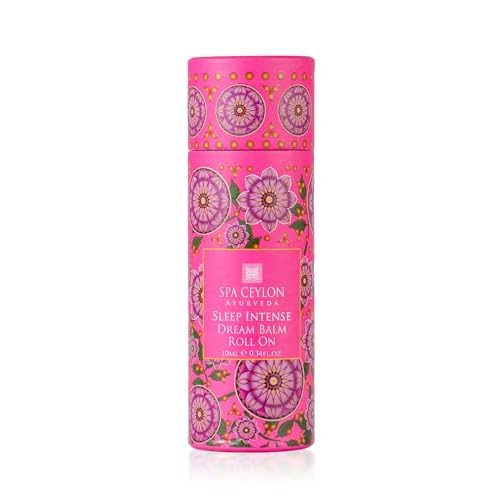 SPA CEYLON Sleep Intense Dream Balm Roll-On | Intense Pacifying Blend | Silicone-Free | Hydrating | Promotes Restful Sleep | Suitable for All Skin Types
