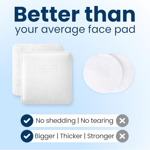 Clean Skin Club Clean² Pads 2.0 - No-Shed Cotton Face Pads