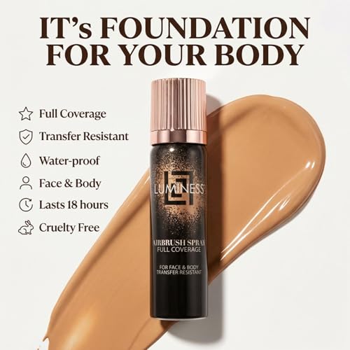 LUMINESS Waterproof Tattoo Cover Up Body Makeup - 18-Hour Wear