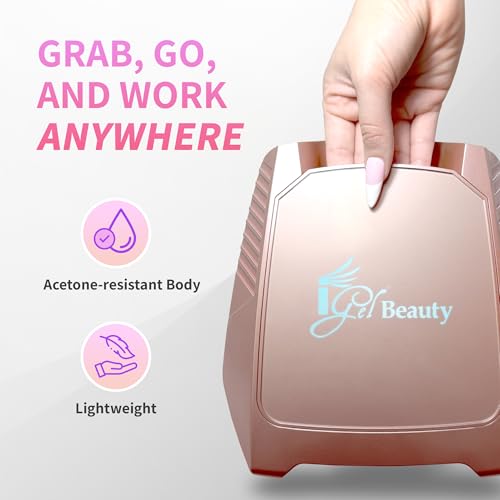iGel Beauty Hybrid PRO 2.0 UV/LED Nail Lamp - 48W Cordless Dryer