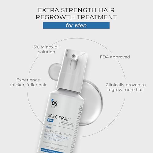 DS Labs Spectral.UHP 5% Minoxidil Hair Serum for Thinning Hair - 60ml