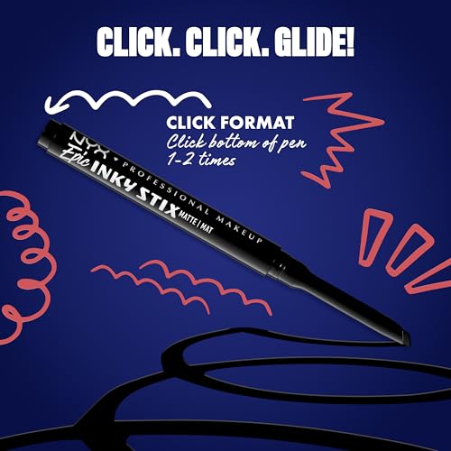 NYX Epic Inky Stix Waterproof Gel Eyeliner - Black Screen