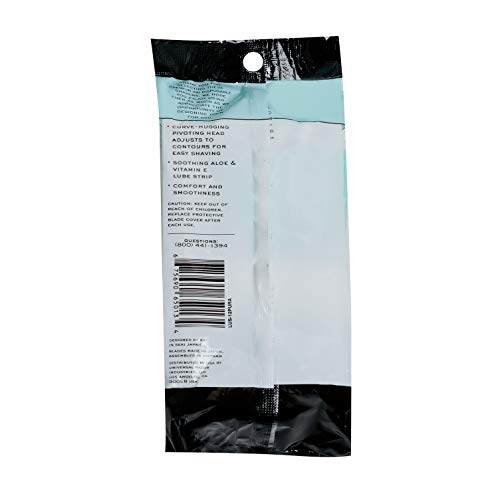 Kai About Face Body Twin Blade Pivoting Disposable Razors; 12 Shavers for Women; Curve-Hugging Pivoting Head with Aloe & Vitamin E Strip, Shaving Razors for Women (Pack of 2)