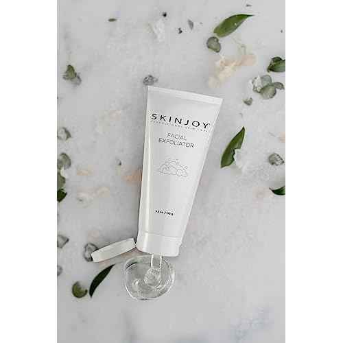 Face Exfoliator, Face Scrub with Jojoba and Beeswax Beads, Facial Skin Care Products, Blackhead Remover, Exfoliate for Face - 6.2 Oz / 175 g