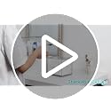 Vtopmart Clear Disposable Facial Towels Holder for XL Towels