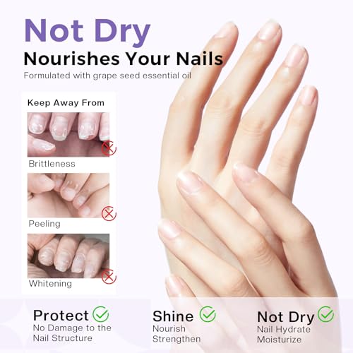 Glamonade Acetone Gel Nail Polish Remover with Push-Down Pump - 6.34 oz