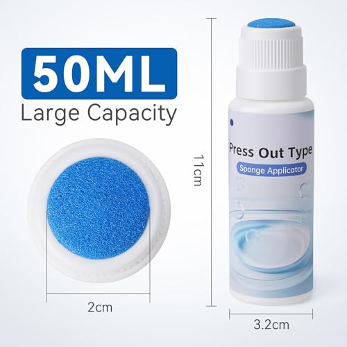 Minoxidil Applicator Bottles, 50ML Leakproof 2-Pack