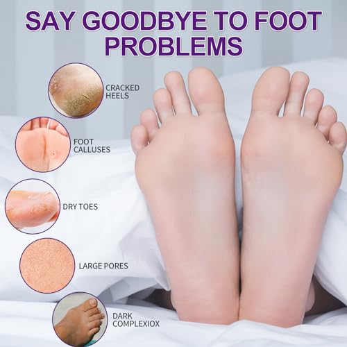 4-Step Lavender Pedicure Kit - Foot Spa Set with Soak, Scrub & Lotion