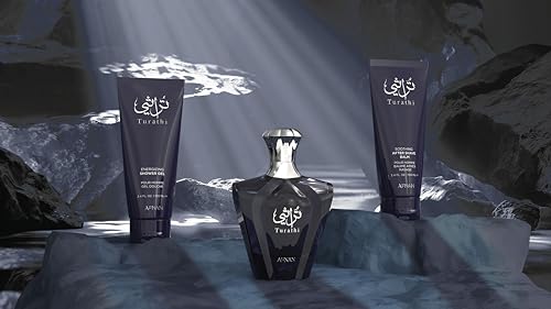 Afnan Turathi Homme Blue Gift Set – Eau de Parfum, Shower Gel & After Shave