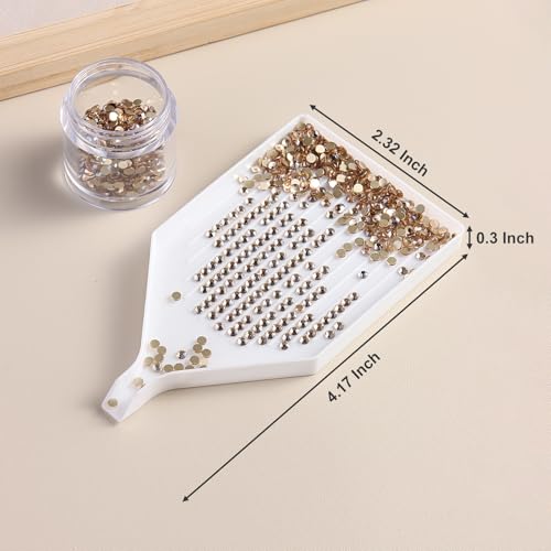 6Pcs Rhinestone Sorting Trays for Diamond Painting & Crafts