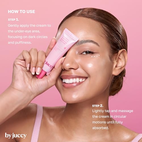 Gooseberry Dark Circle Brightening Eye Cream¤ÓFor Puffy Eye Bags, Wrinkles, Fine Lines | Vitamin C, Glutathione, Peptides¤ÓAnti-aging Korean Skin Care | Korean Eye Cream | By Juicy | 1.01 Fl.oz