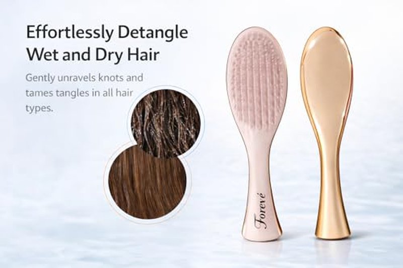Detangling Hair Brush for Wet & Dry Hair – Anti-Breakage