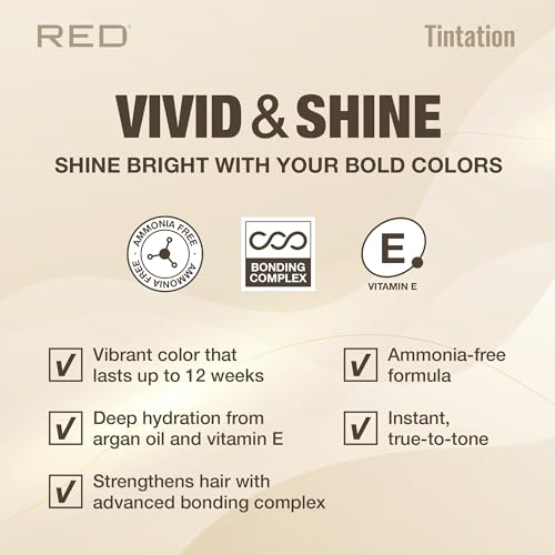 Red by Kiss Tintation Permanent Hair Dye Bundle - Lightest Blonde