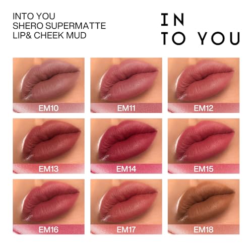 INTO YOU Velvet Matte Lip Stain - 24hr Long-Lasting Lipstick